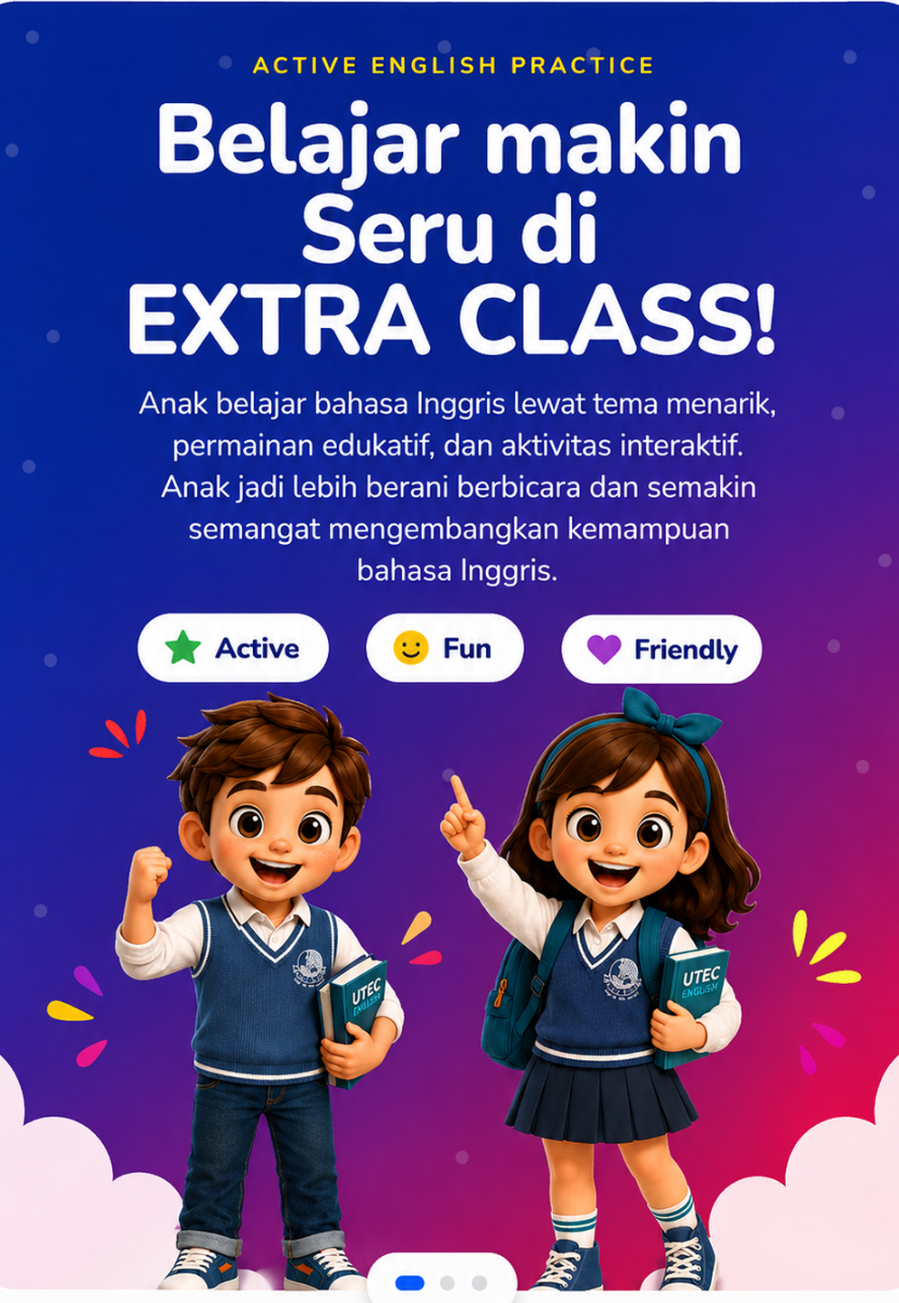 Belajar makin Seru di EXTRA CLASS!