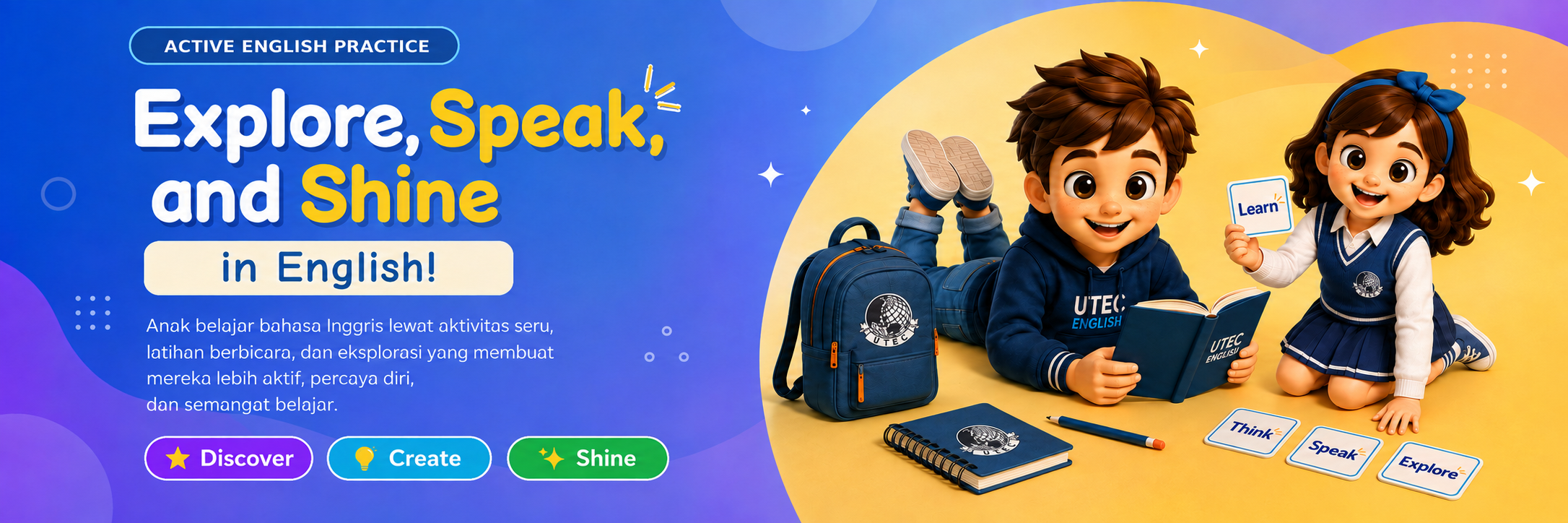 Explore, Speak, and Shine in English!