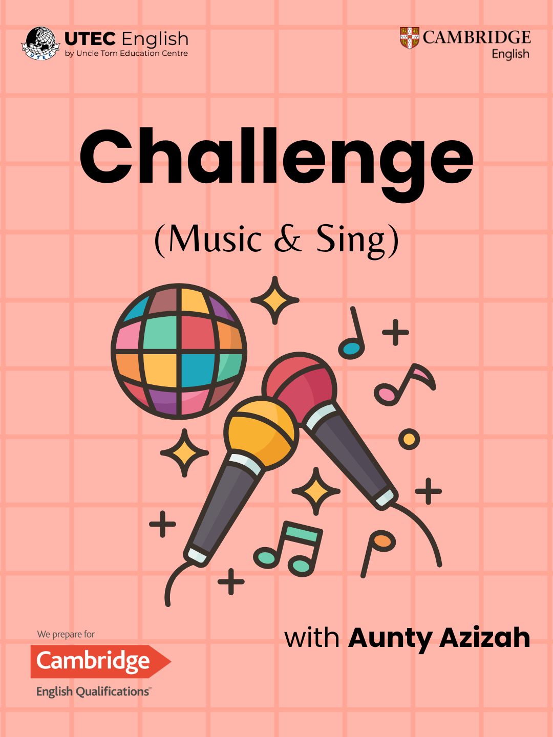 Poster Challenge - Music & Sing