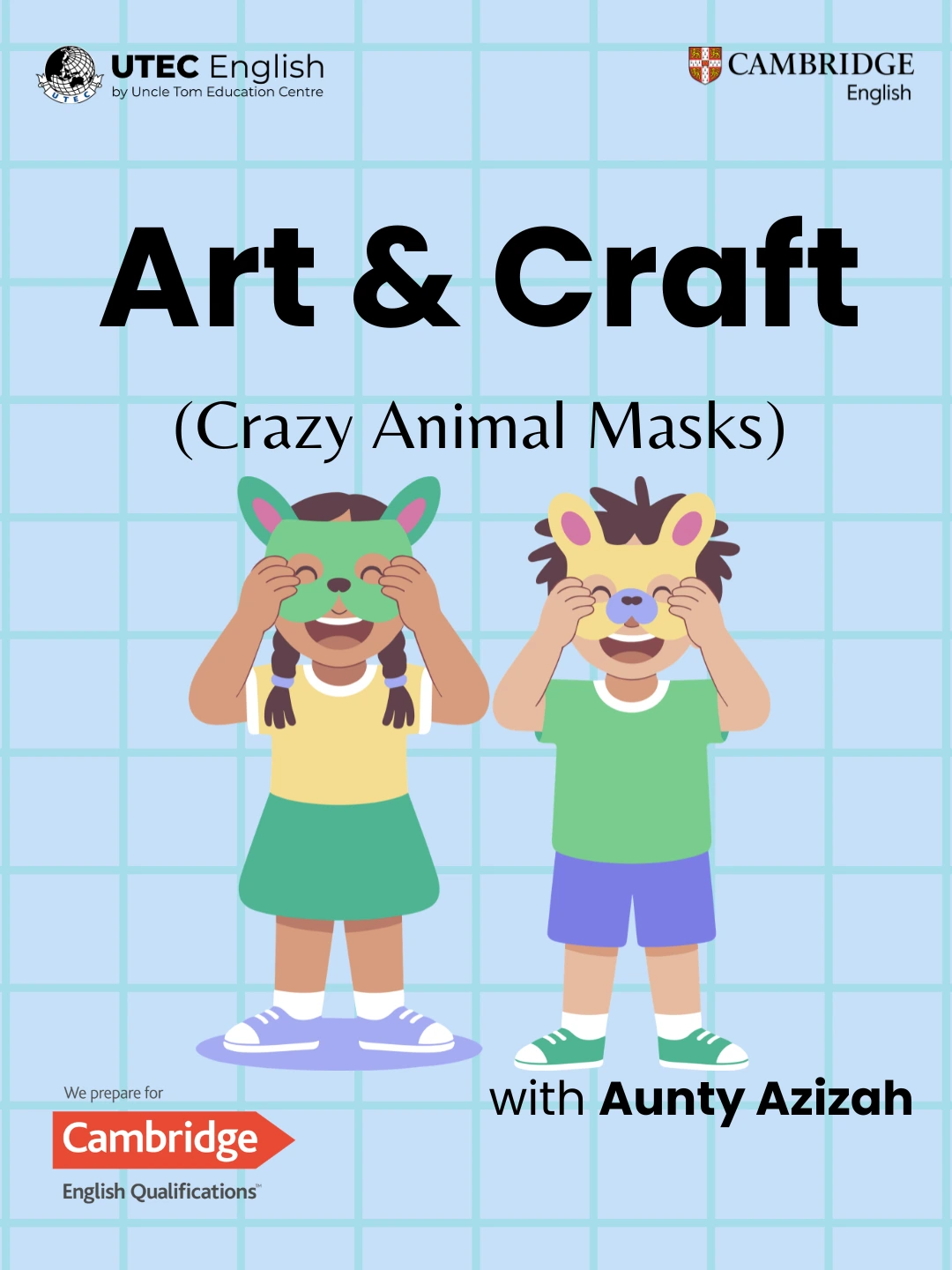 Poster Art & Craft - Crazy Animal Mask