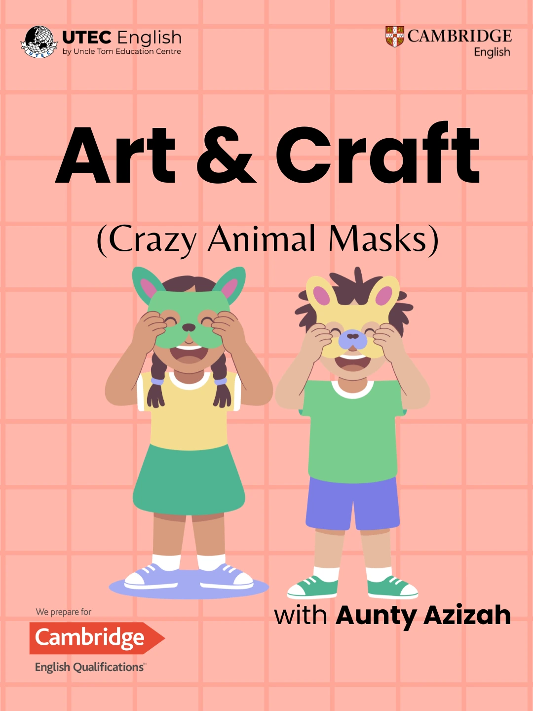 Poster Art & Craft - Crazy Animal Mask